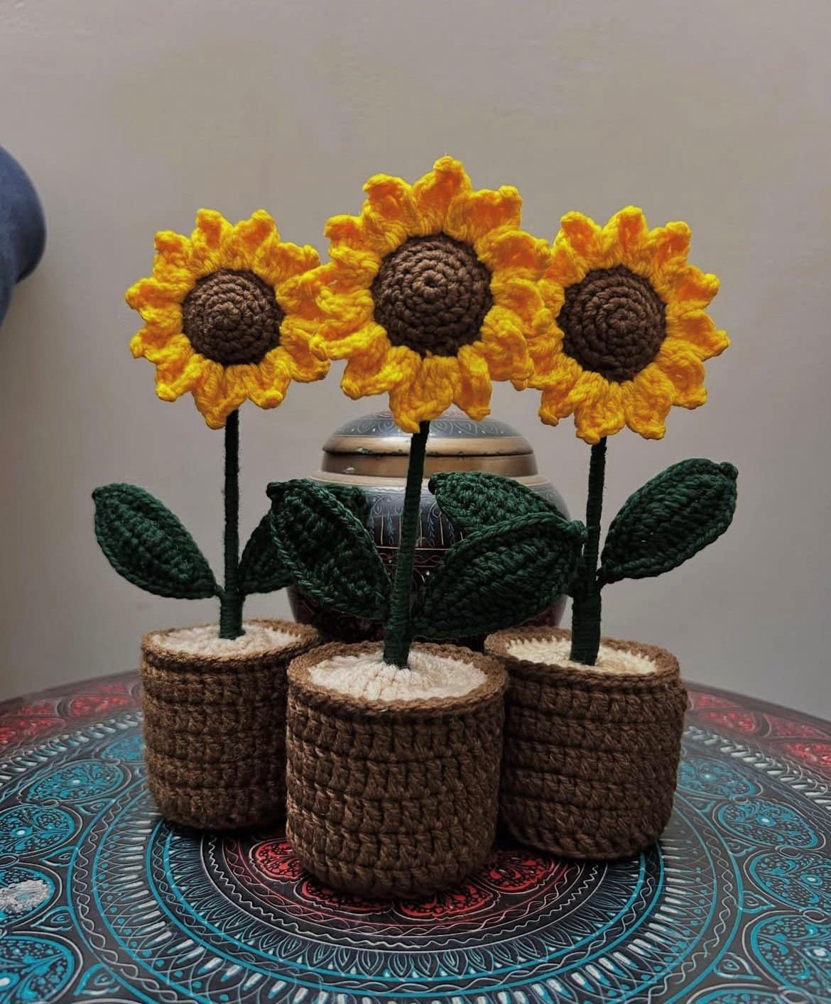 Sunflower Pot