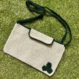 Crochet shoulder or crossbody bag