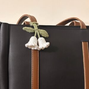 Valley of lily bag charm