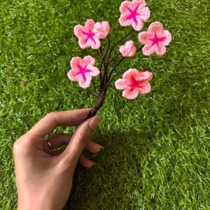 Crochet Cherry blossom