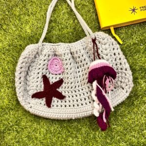 Crochet Ocean mesh bag