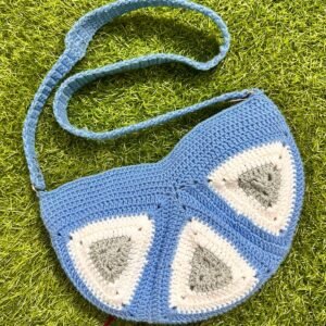 Crochet crossbody bag
