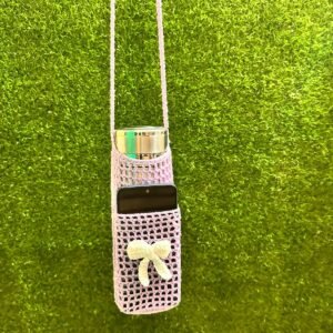 Crochet bottle or mobile holder
