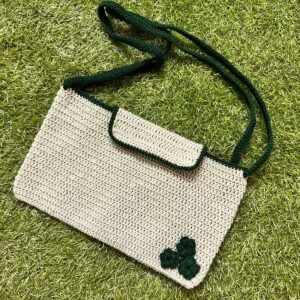 Crochet shoulder or crossbody bag