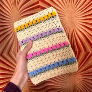 Crochet Book Cover