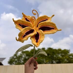 Crochet Sundrop Flower
