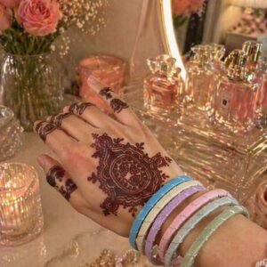Crochet Thread bangles (6 pcs)